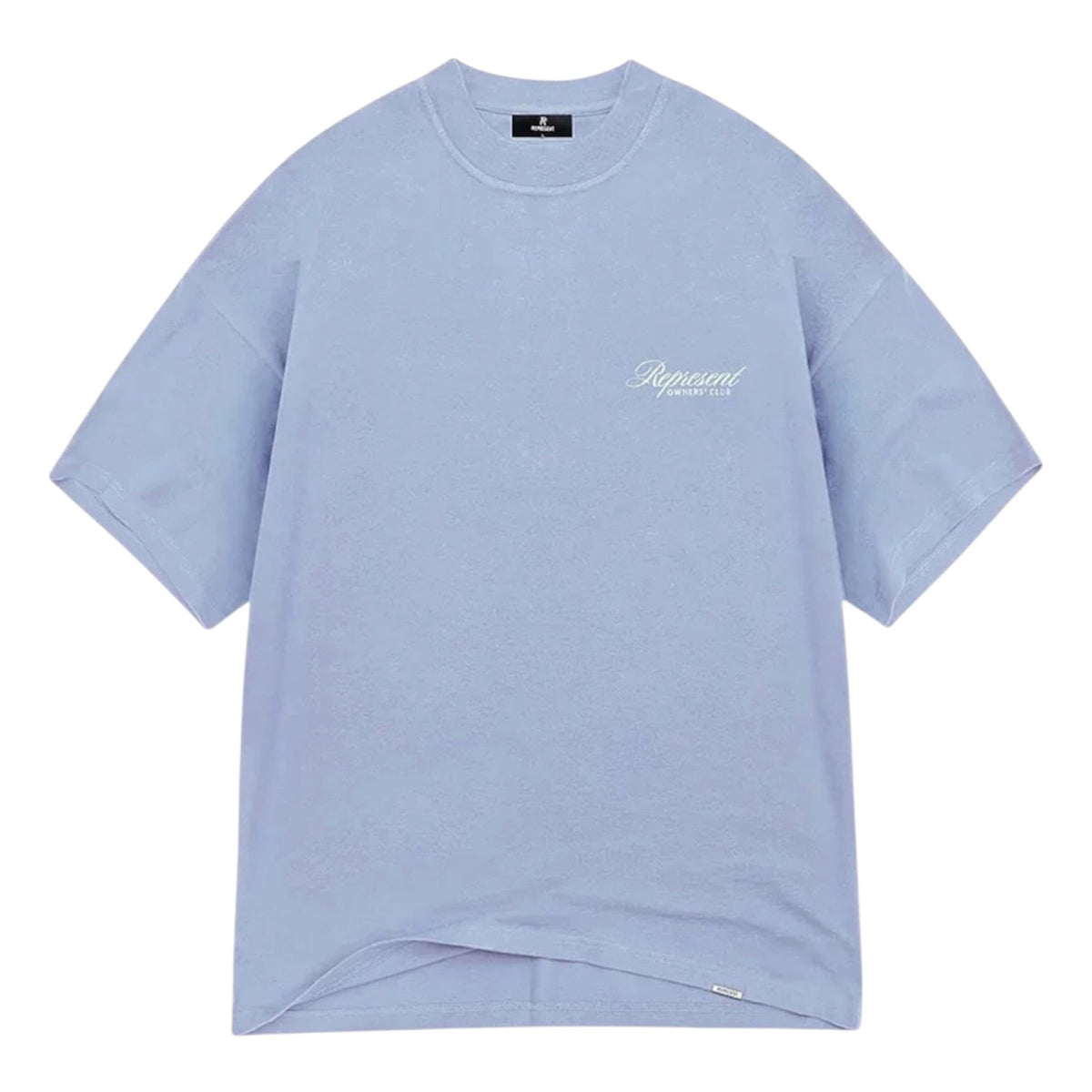 Represent Owners Club Script T-Shirt - Dusty Blue
