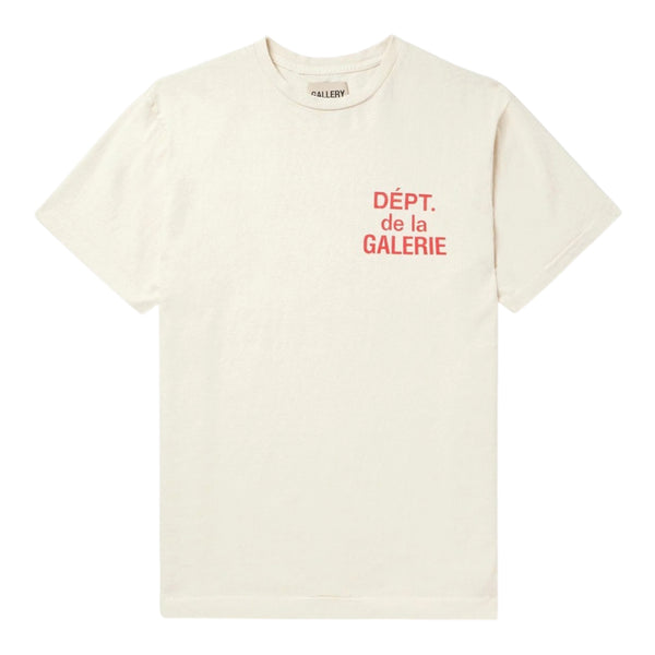 Gallery Dept. Souvenir Tee Cream Red