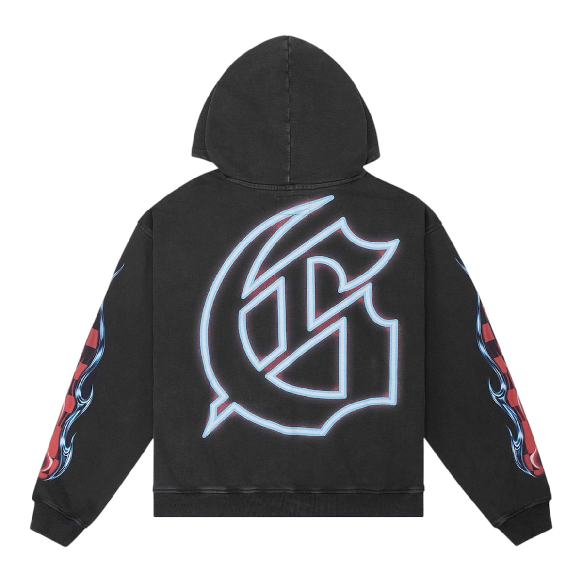 Hoodie Godspeed Drive In Black Wash — 3
