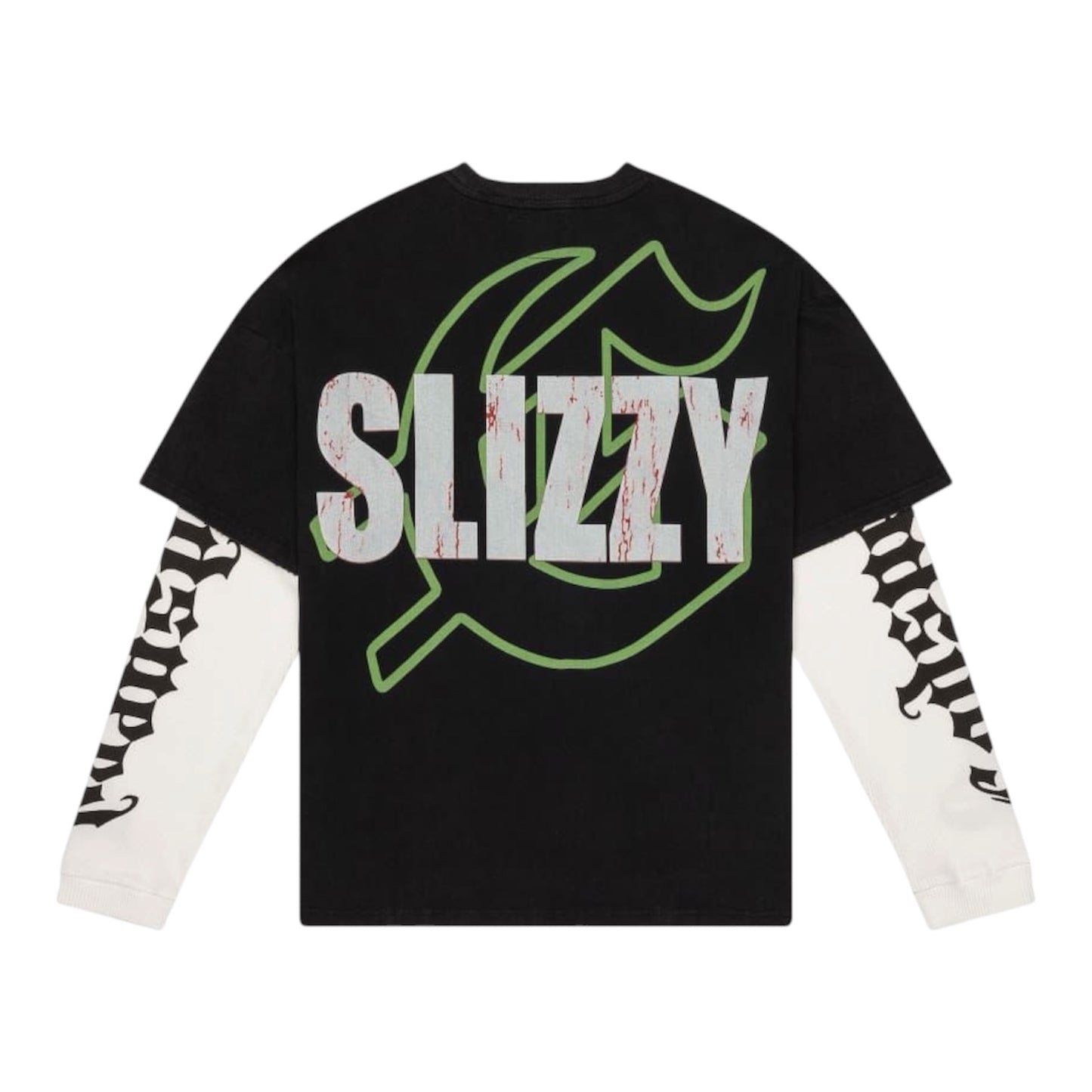 Long Sleeve Layered Godspeed Agyal Black Wash