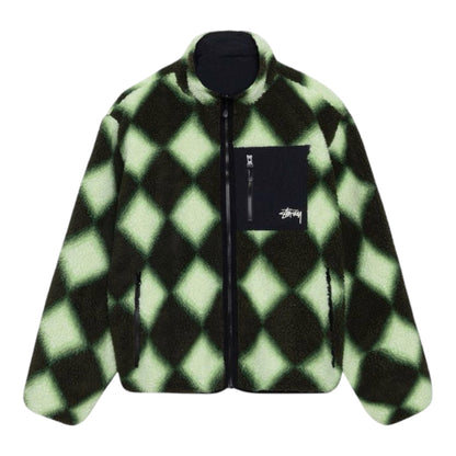 Jacket Stussy Sherpa Reversible Green (USADO)