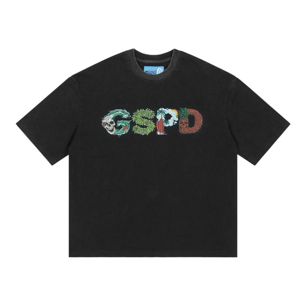 T-Shirt Godspeed Surfs Up Black