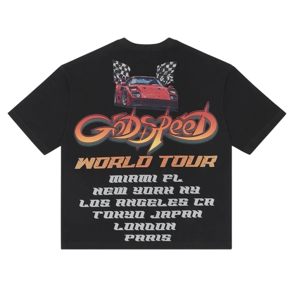 T-Shirt Godspeed South Beach Drive Miami Superrun Black