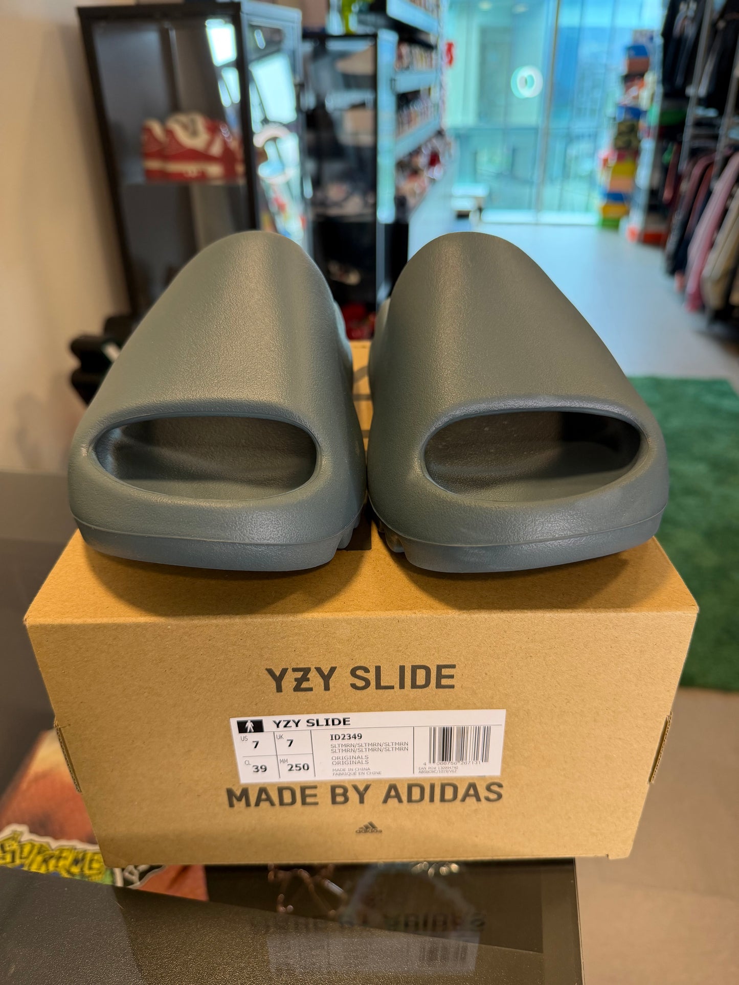 Adidas Yeezy Slide Slate Marine
