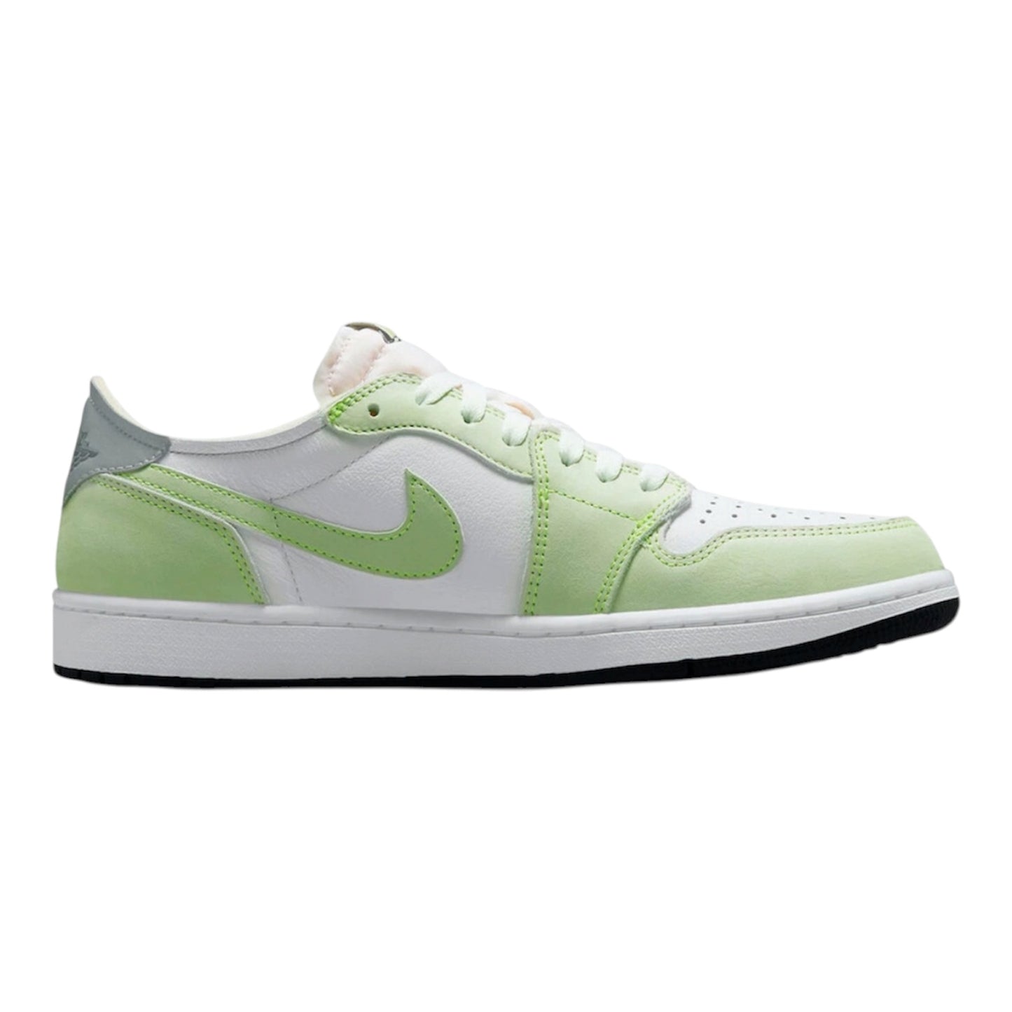 Jordan 1 Retro Low White Ghost Green Black