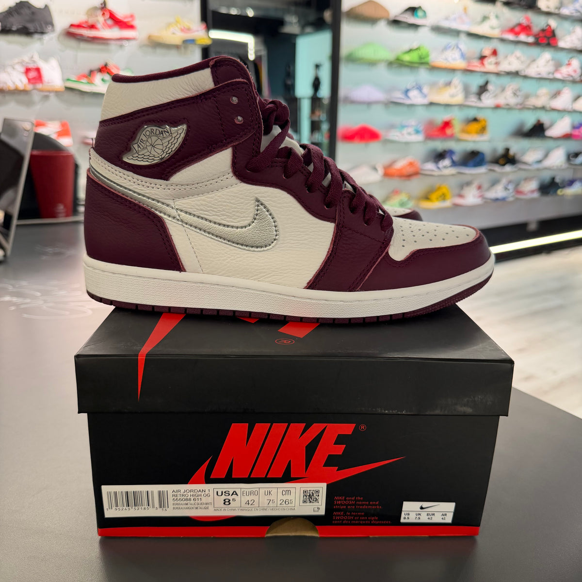 Jordan 1 Retro High OG Bordeaux (USADA) — 4