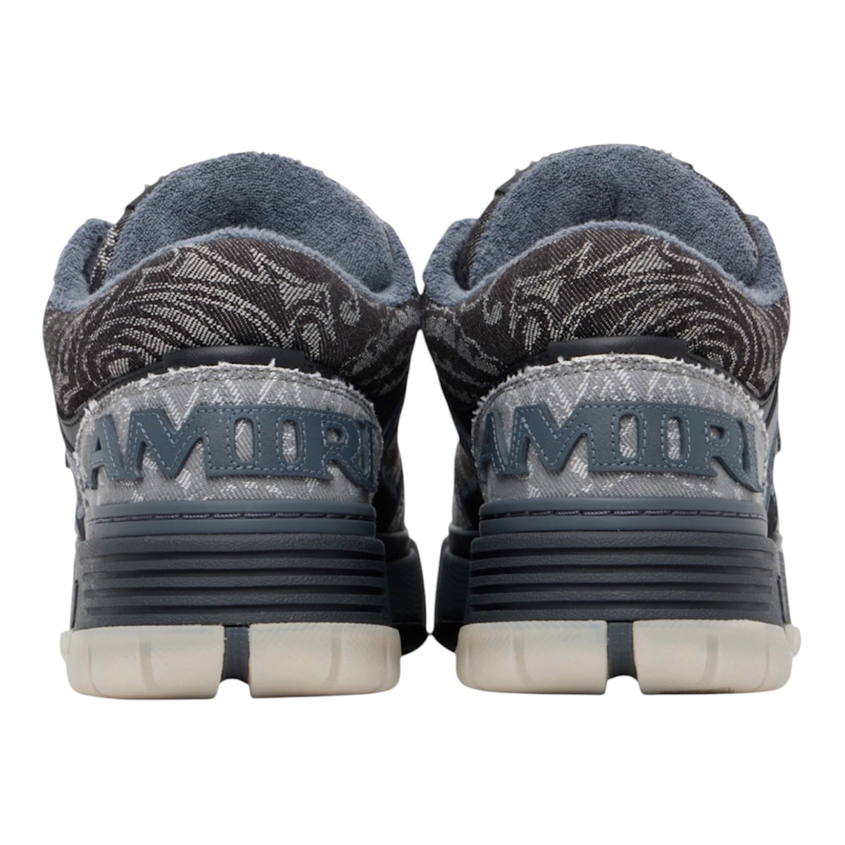 AMIRI Blue Bandana Jacquard MA-1 Sneakers — 6