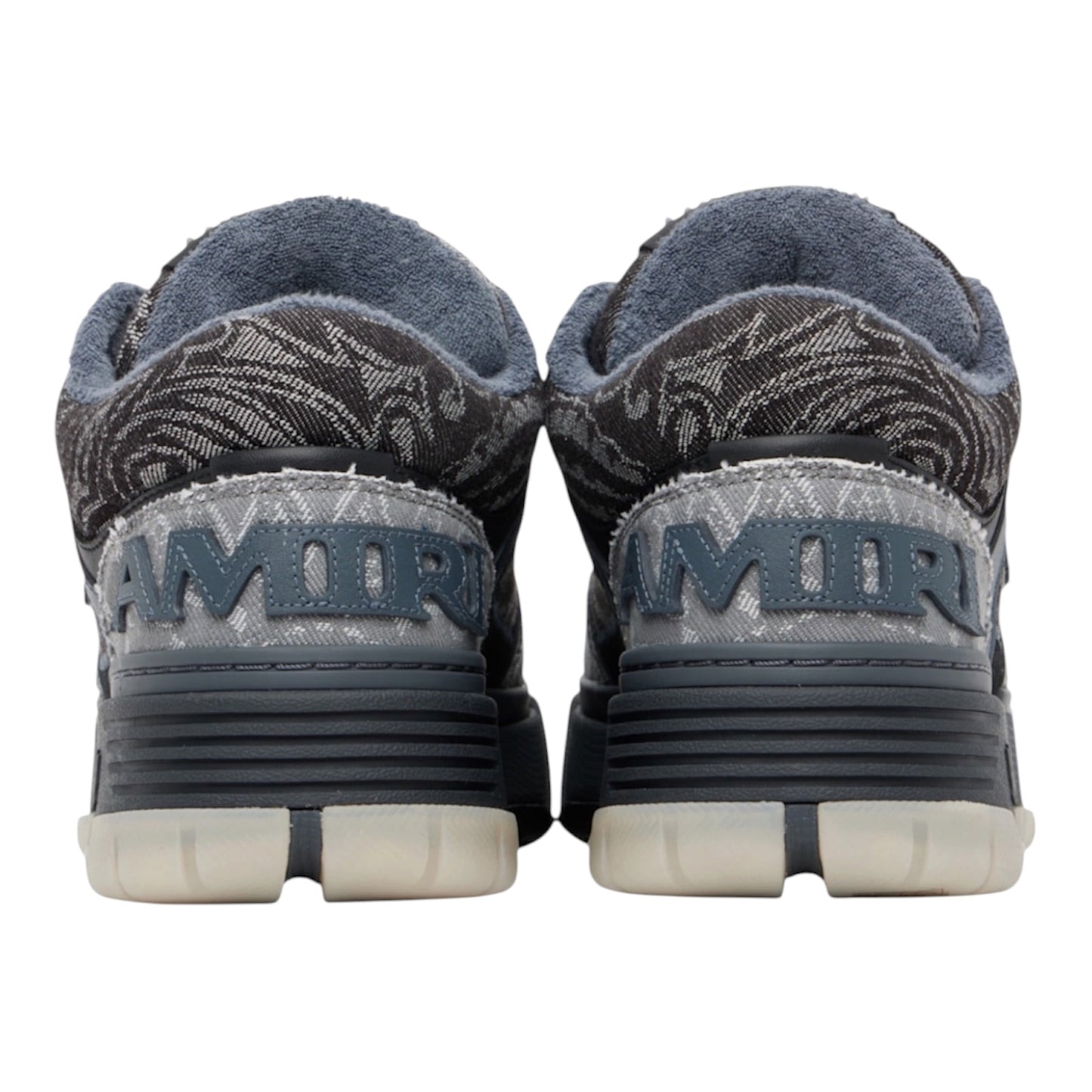 AMIRI Blue Bandana Jacquard MA-1 Sneakers