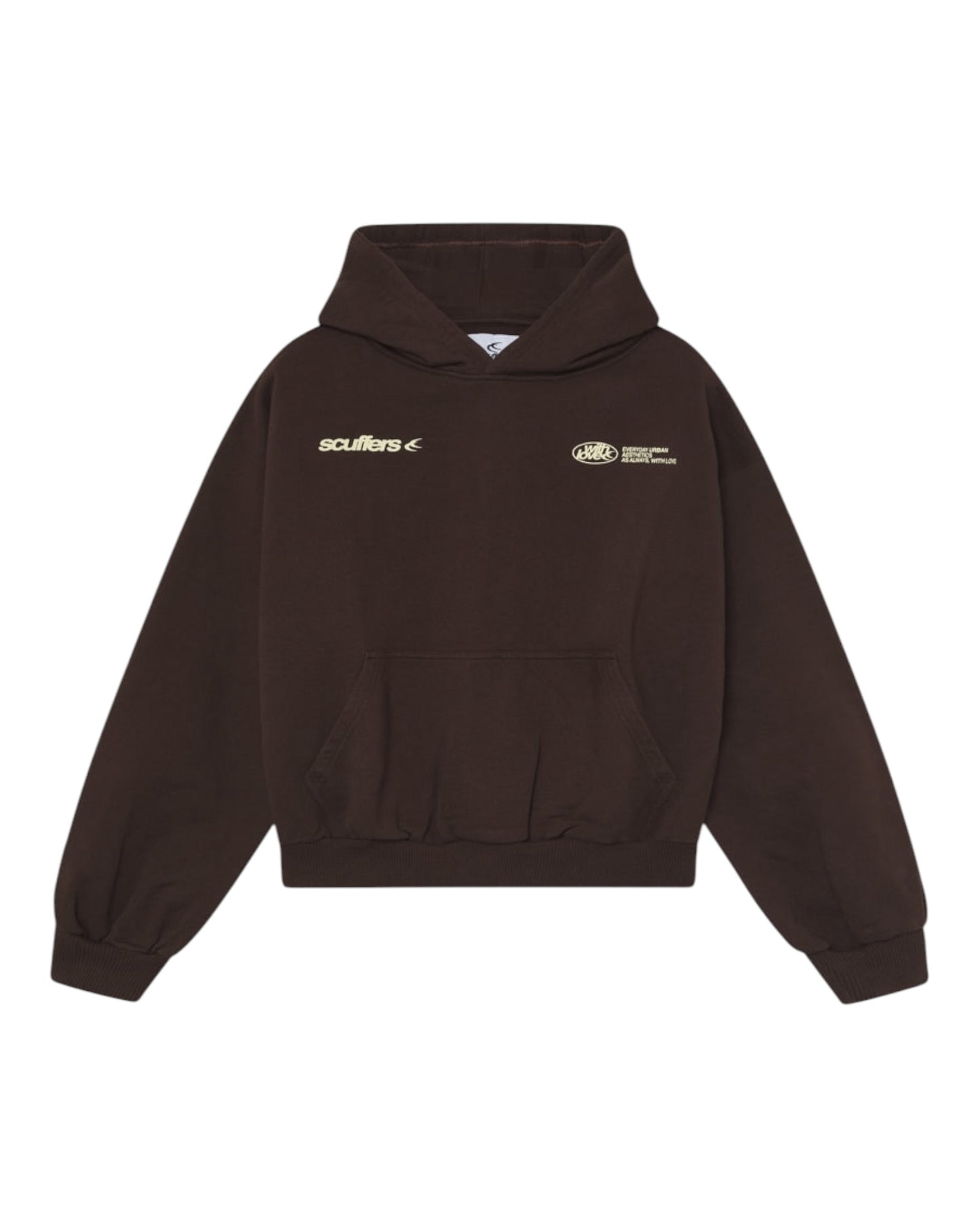 Scuffers Sign Brown Hoodie