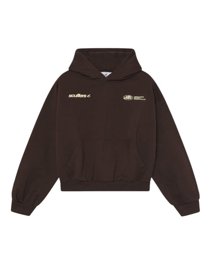 Scuffers Sign Brown Hoodie
