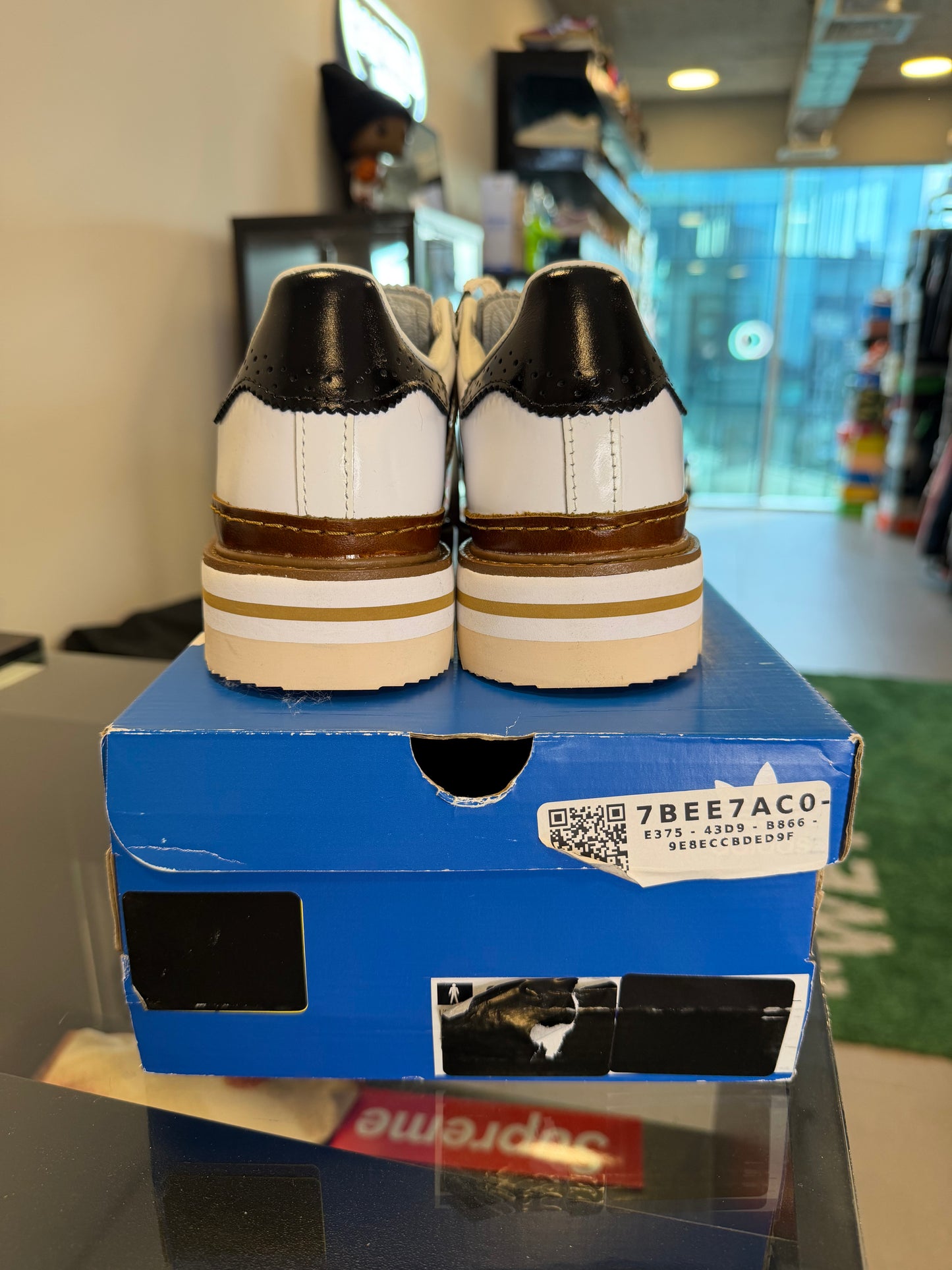 Adidas Superstar CLOT by Edison Chen White Crystal Sand