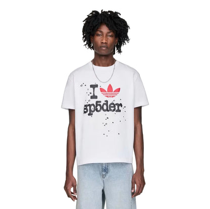 Polera Sp5der x Adidas Originals White