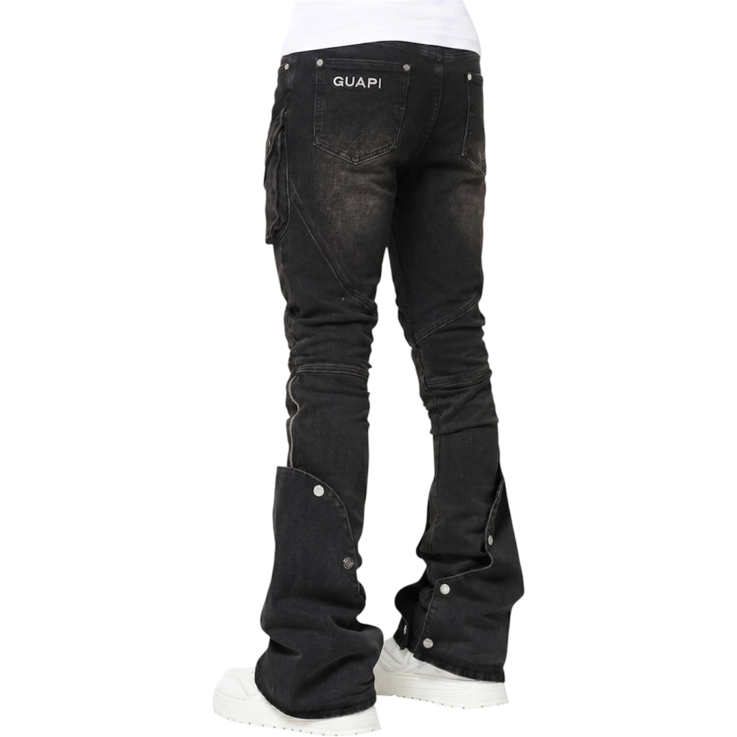 Denim OG Brown Cowhide Cargo