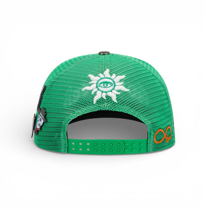 GS Forever Trucker Hat Godspeed Shamrock Boom