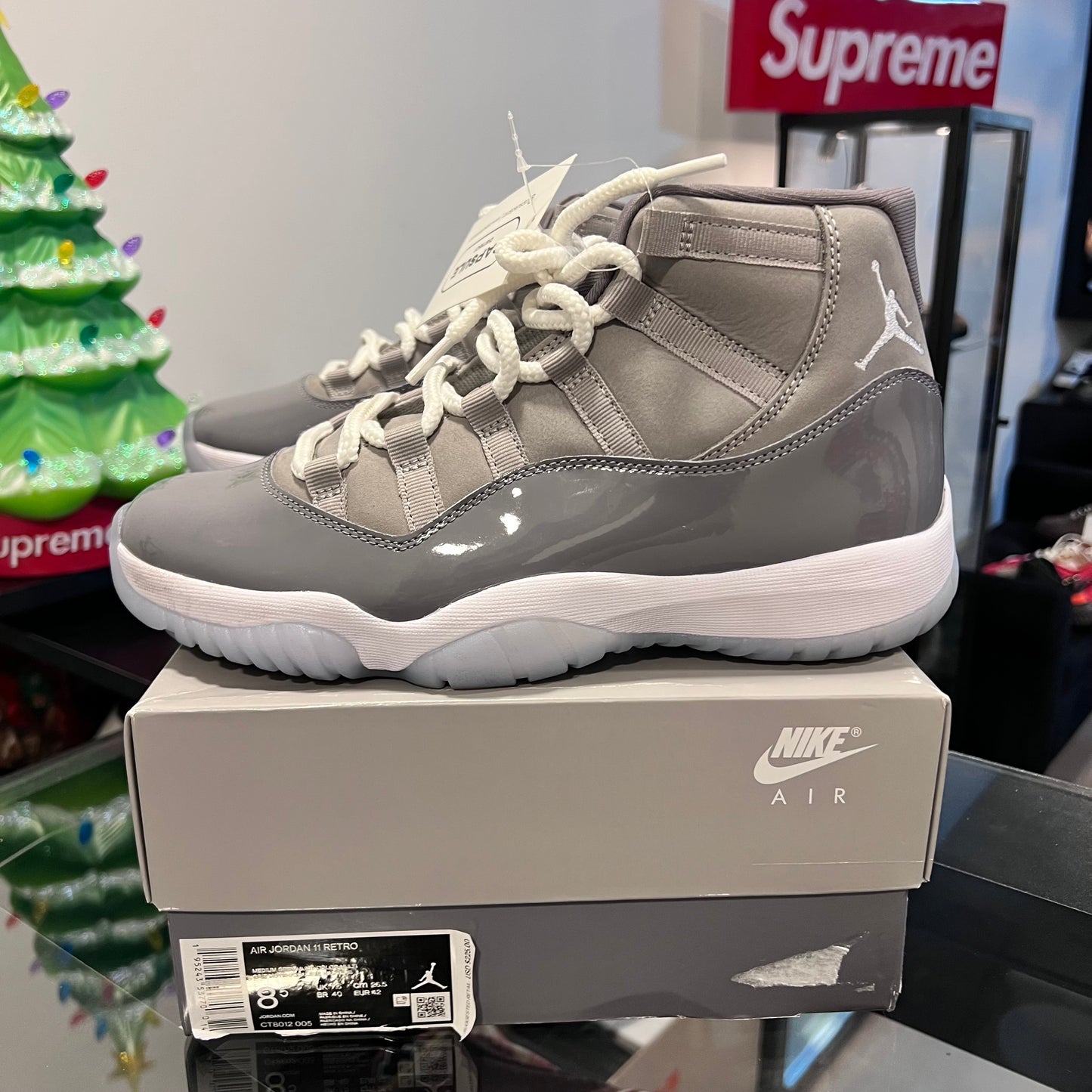 Jordan 11 Retro
Cool Grey (2021) (USADA)