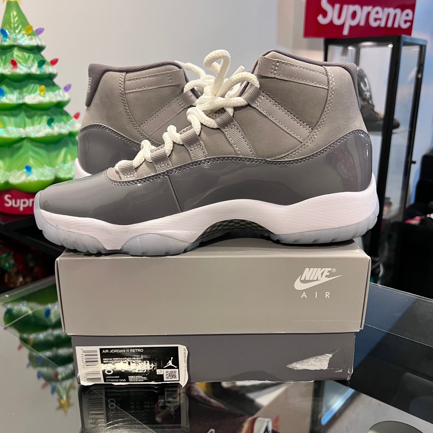 Jordan 11 Retro
Cool Grey (2021) (USADA)