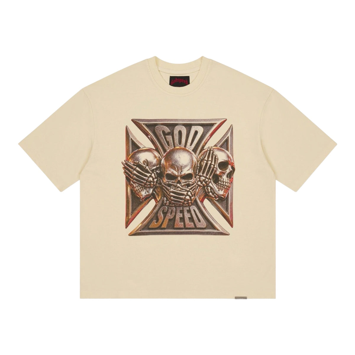 T-Shirt Godspeed Omerta Bone