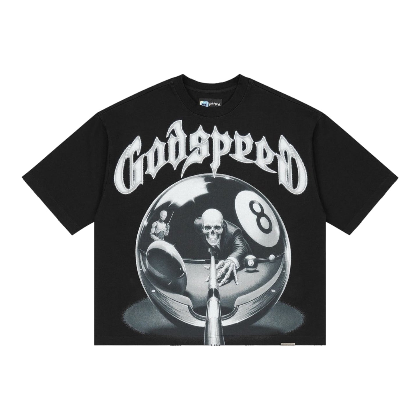 T-Shirt GDSP 8Ball CP Black