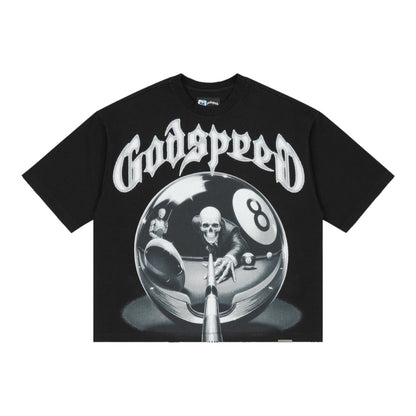 T-Shirt GDSP 8Ball CP Black