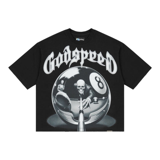 T-Shirt Godspeed 8Ball CP Black