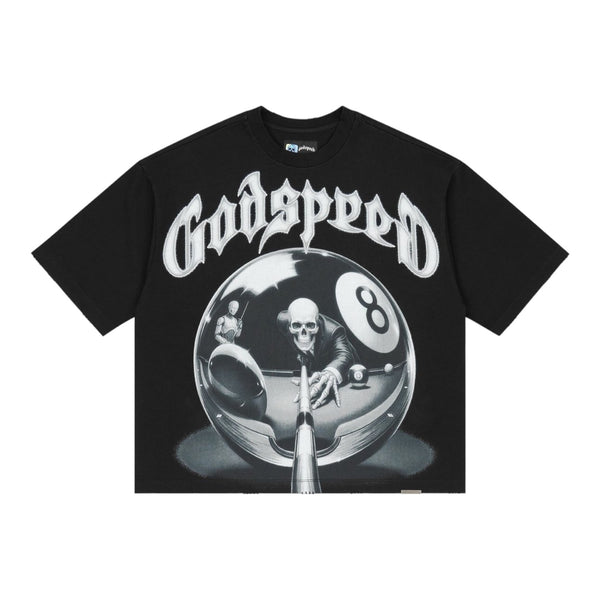 T-Shirt Godspeed 8Ball CP Black