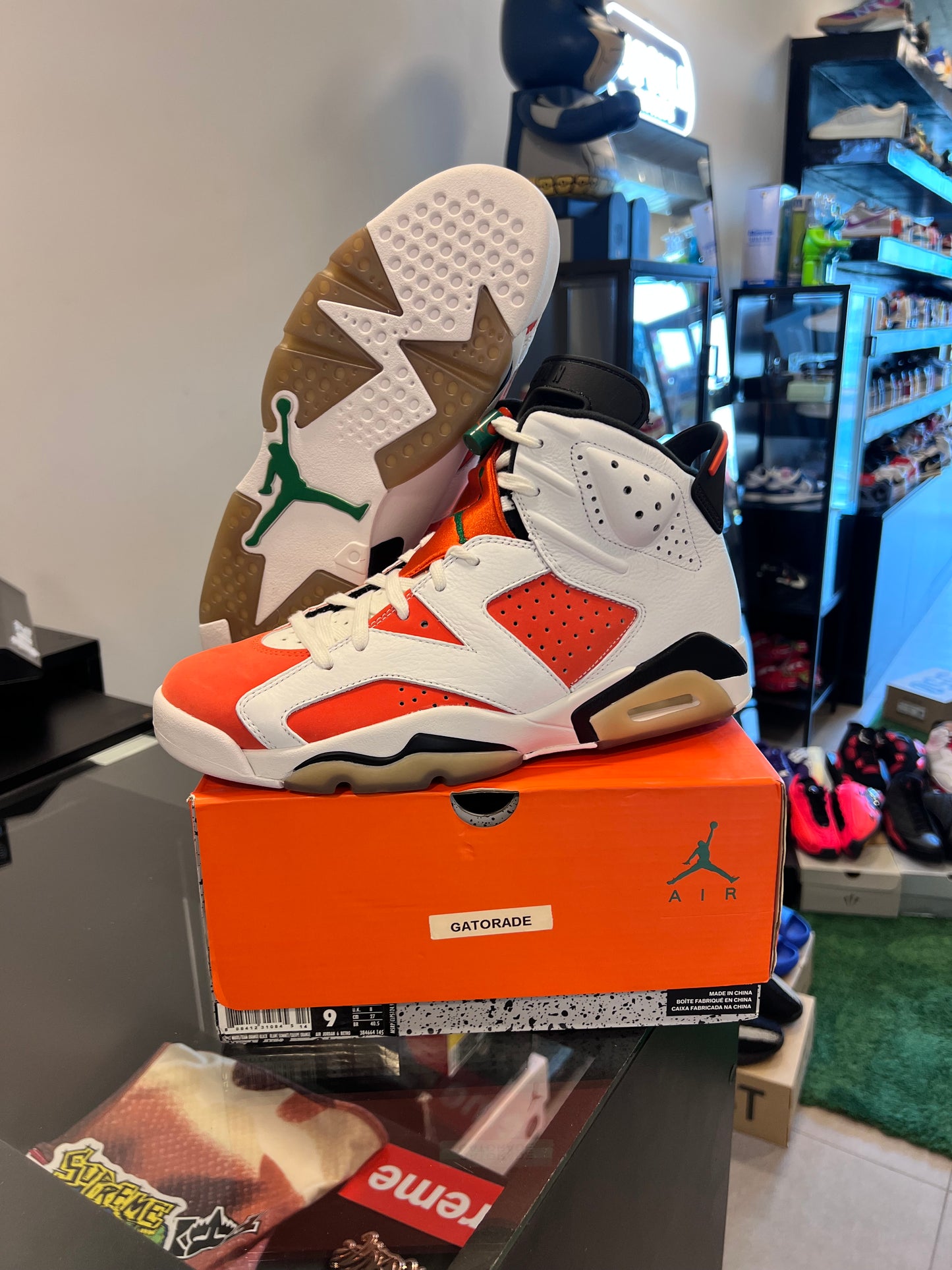 Jordan 6 Retro Gatorade Like Mike White