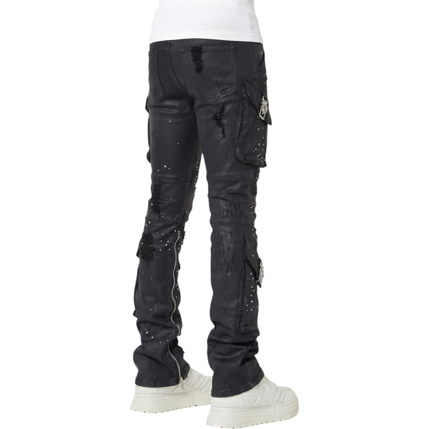 Denim Guapi Embellished Black Ops