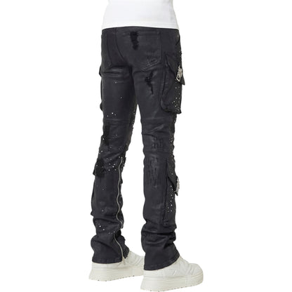 Denim Guapi Embellished Black Ops