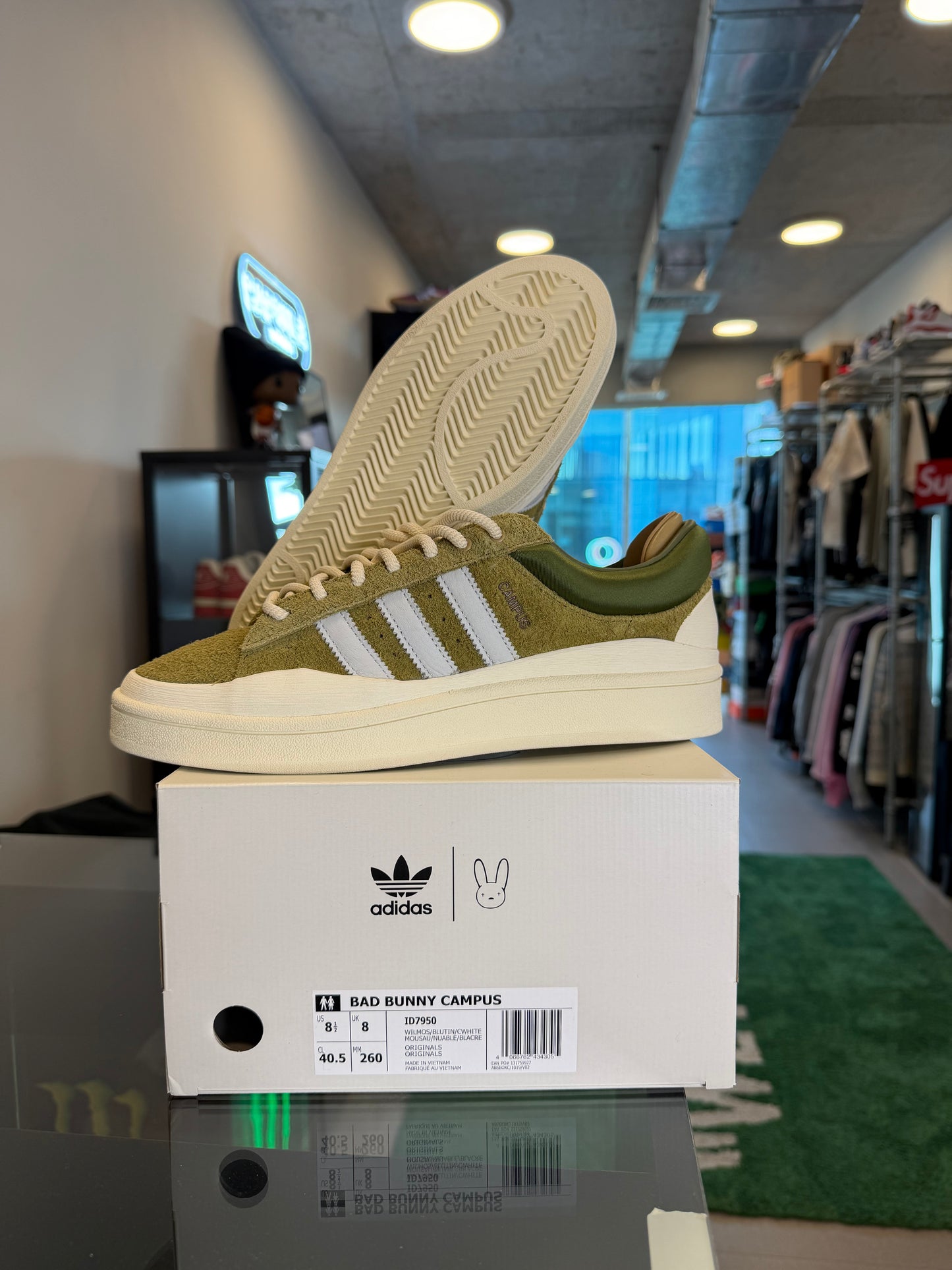 Adidas Campus Ligth Bad Bunny Wild Moss