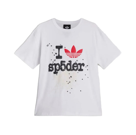 Polera Sp5der x Adidas Originals White
