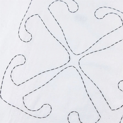 OFF-WHITE Back Embroidery T-shirt White