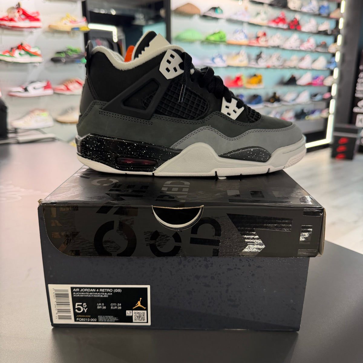 Jordan 4 Retro Fear (2024) (GS) — 4
