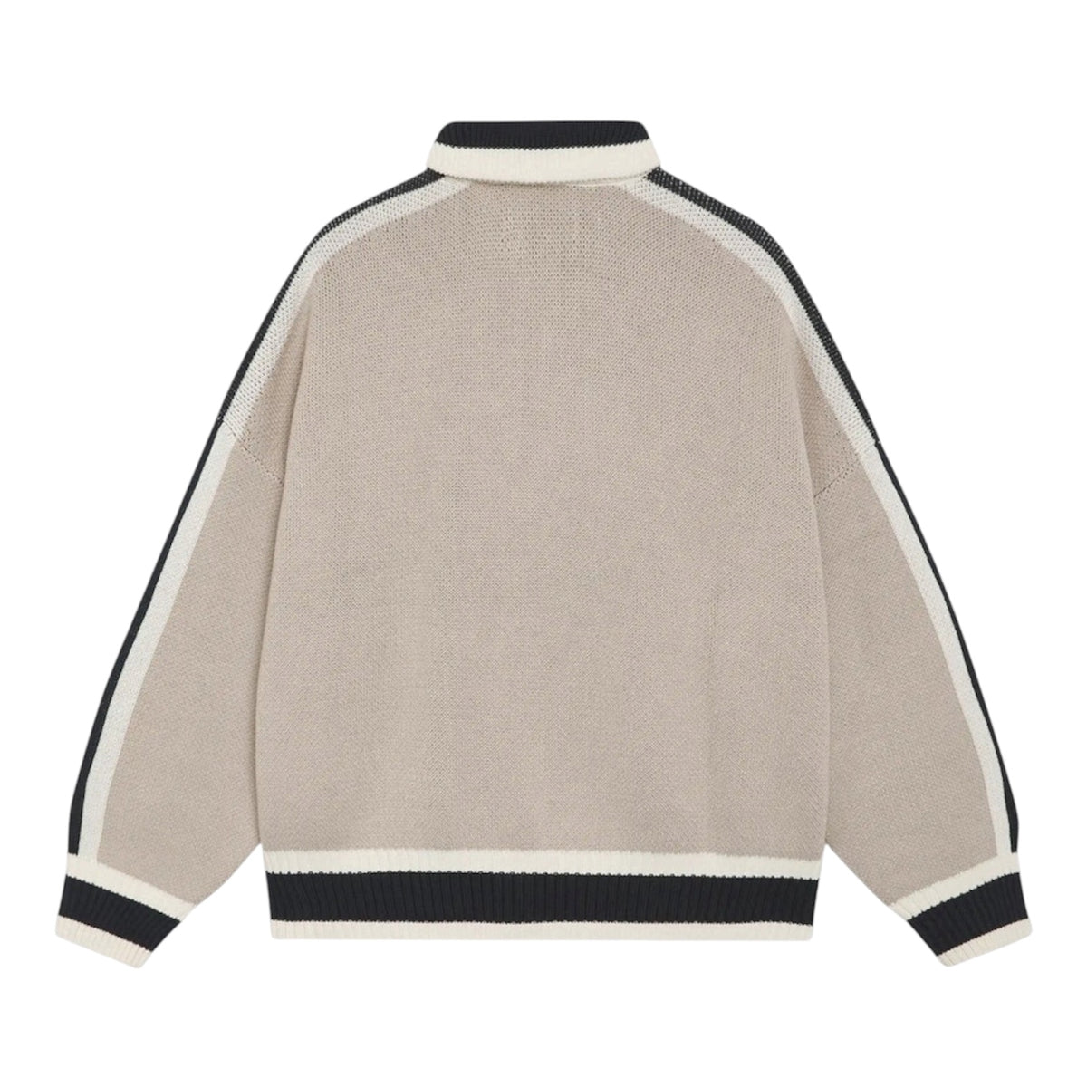 Eme Studios Echellor Off Sand Zipper Knit — 2