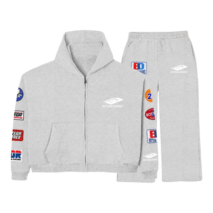 Tracksuit Bottega Desires Grey Patches