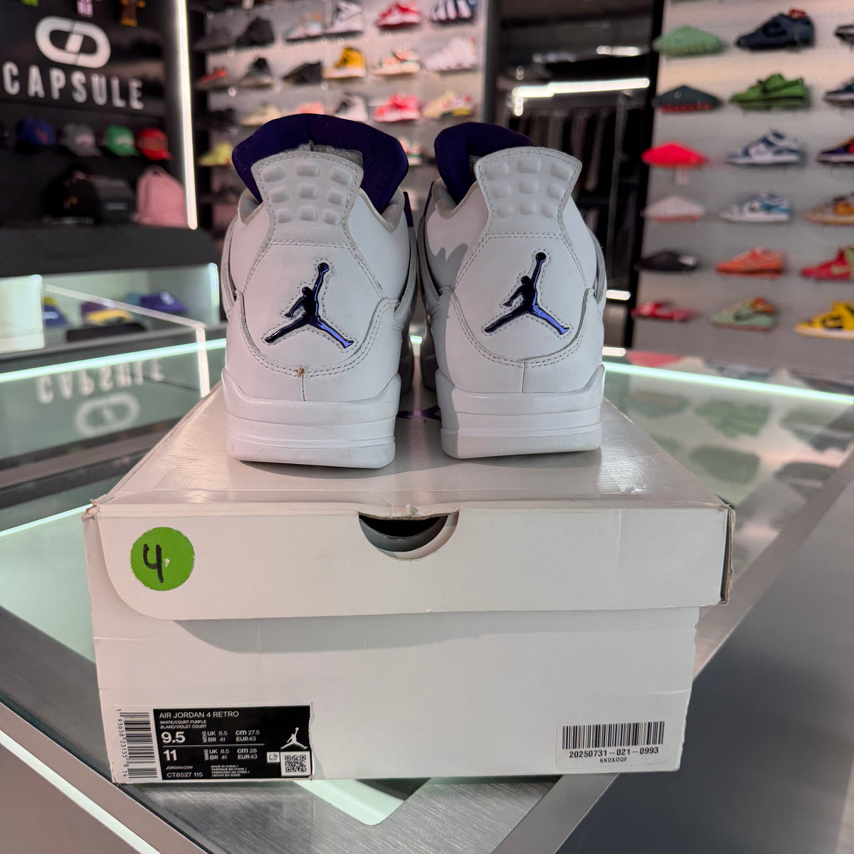 Jordan 4 Retro Metallic Purple (USADA) — 6