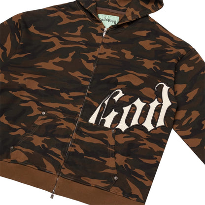 Sweatsuit Godspeed Brown Camo