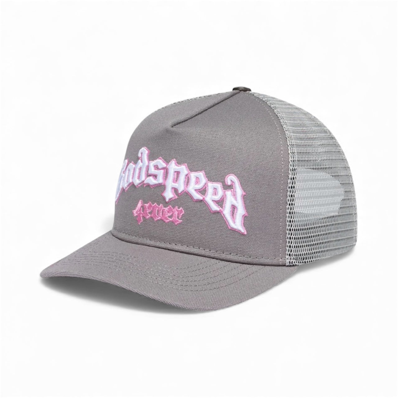 GS Forever Trucker Hat (Grey/Pink)