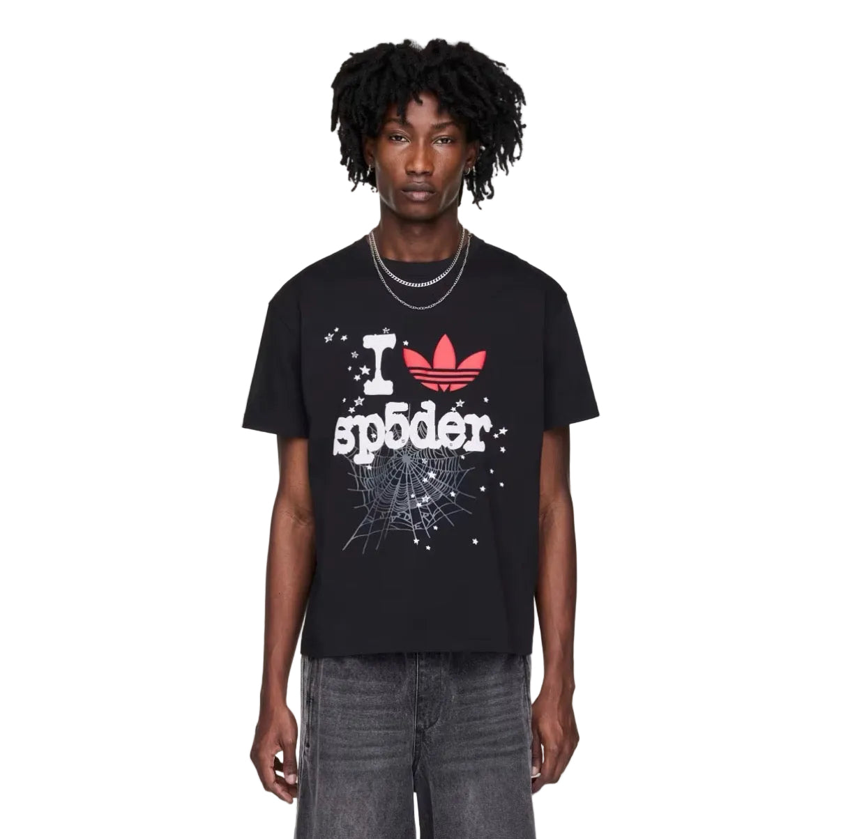 Polera Sp5der x Adidas Originals Black