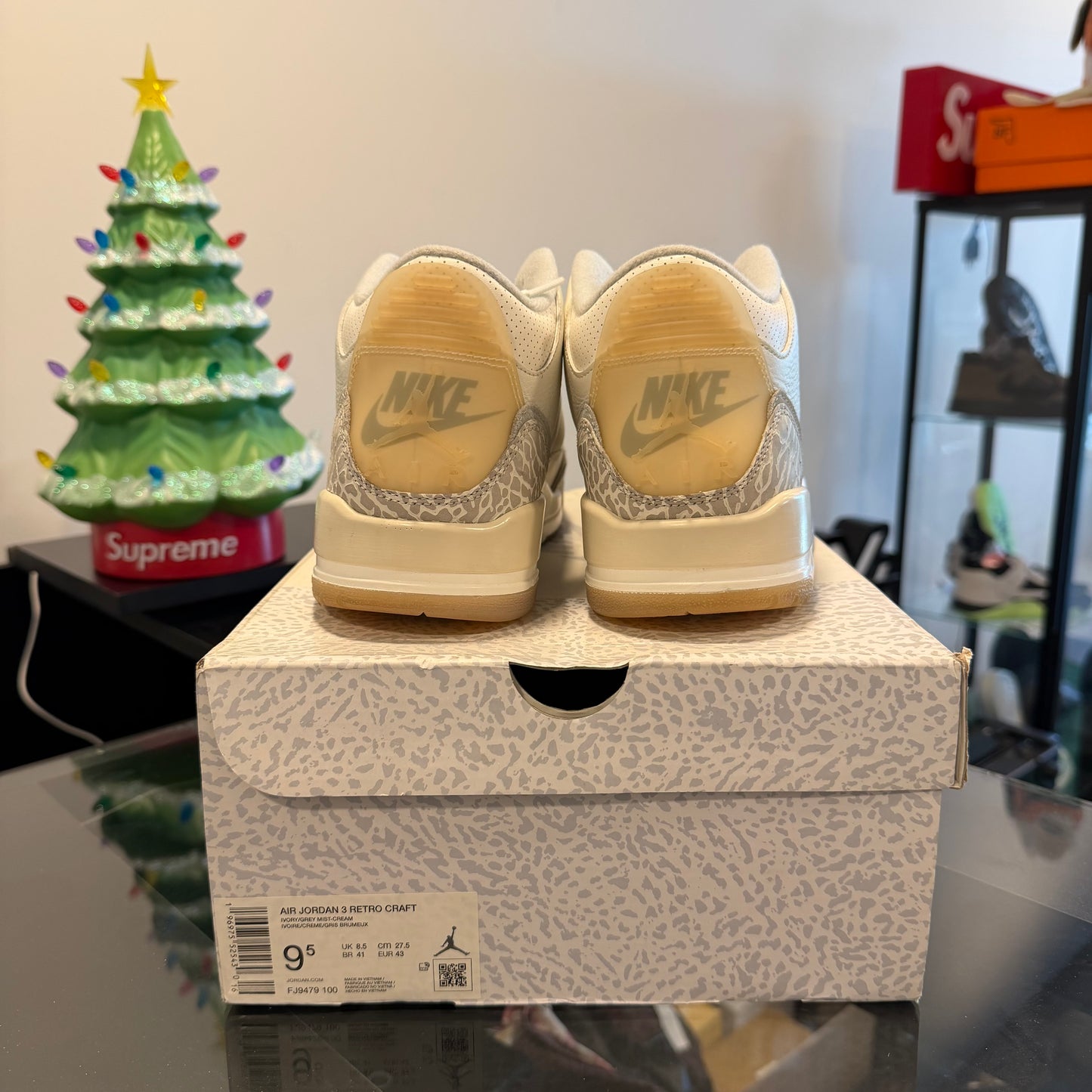 Jordan 3 Retro Craft Ivory (USADA)