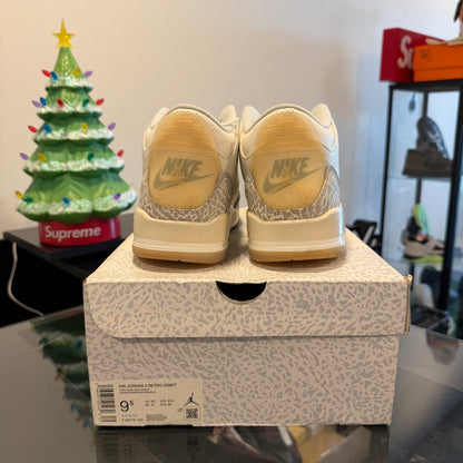 Jordan 3 Retro Craft Ivory (USADA)