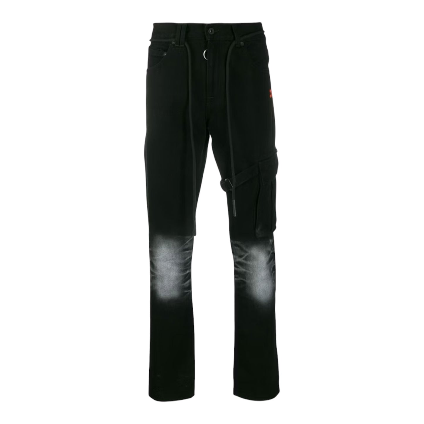 Off-White Blench Denim Jeans Black