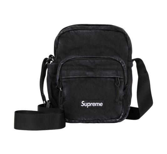 Supreme Denim Shoulder Bag Black