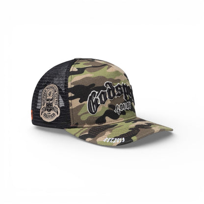 GS Forever Trucker Hat Godspeed Camo Boom