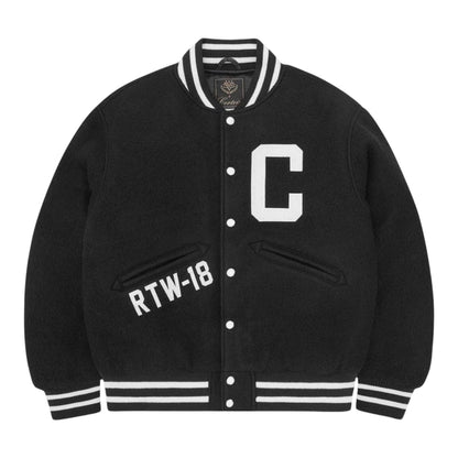 Jacket Varsity Corteiz Casentino Wool Black