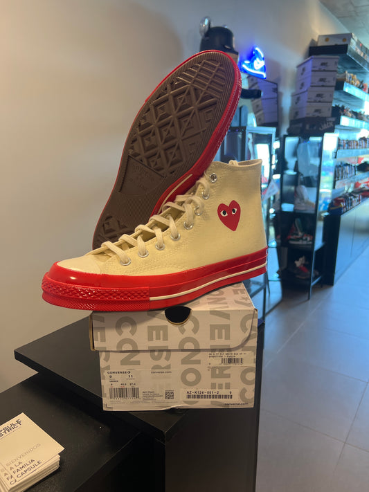 Converse Chuck Taylor All Star 70 Hi
Comme des Garcons PLAY Egret Red Midsole