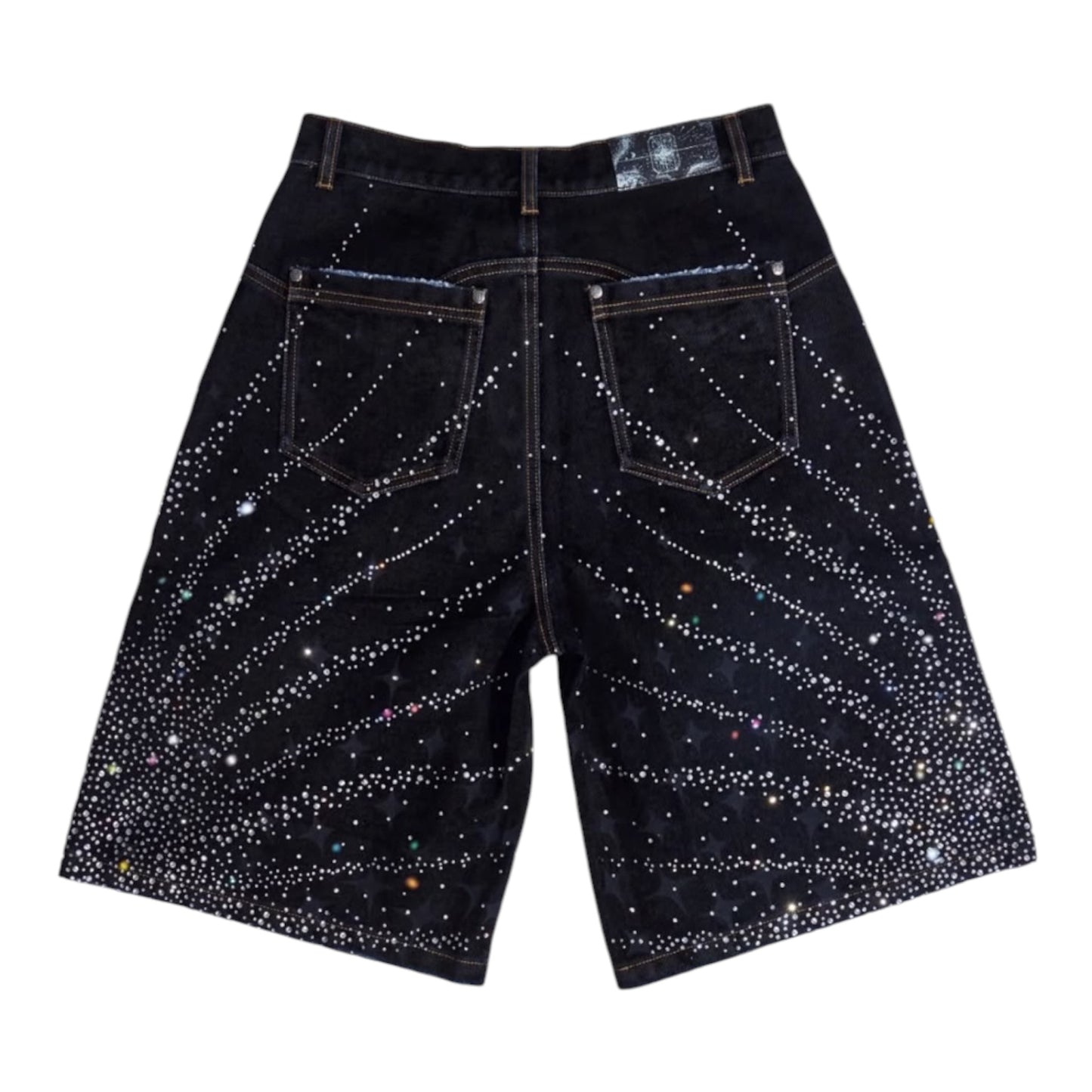 Birth Of Royal Denim Short 20K Diamond Starling IN Black