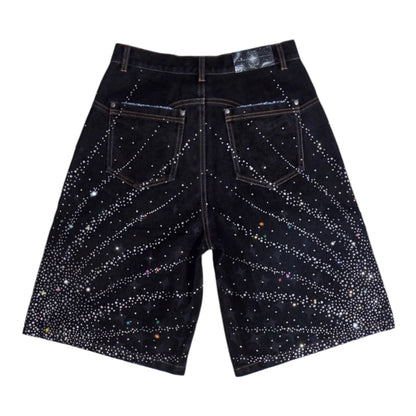 Birth Of Royal Denim Short 20K Diamond Starling IN Black