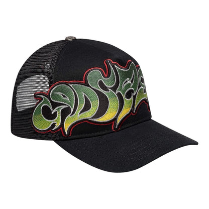 GS Trucker Hat Godspeed Neo Black/Yellow/Red