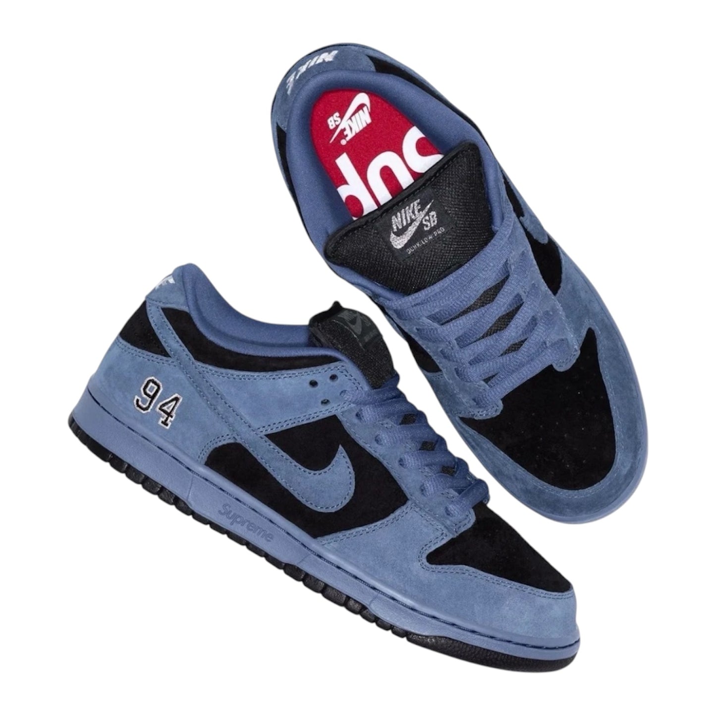 Nike SB Dunk Low x Supreme 94 Ocean Fog
