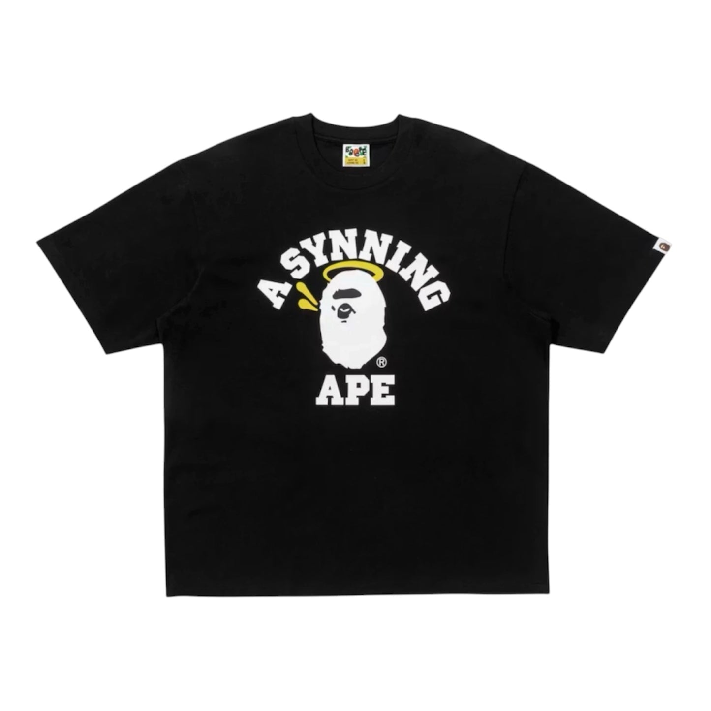 T-Shirt Bape x Spotify x Central Cee Collage Relaxed Fit Black